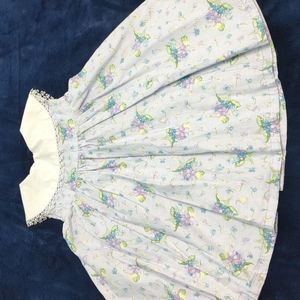 Vintage 3T purple floral dress